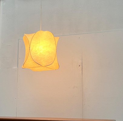 Mid-Century German Cocoon Pendant Lamp from Goldkant Leuchten, 1960s-UAH-1821212