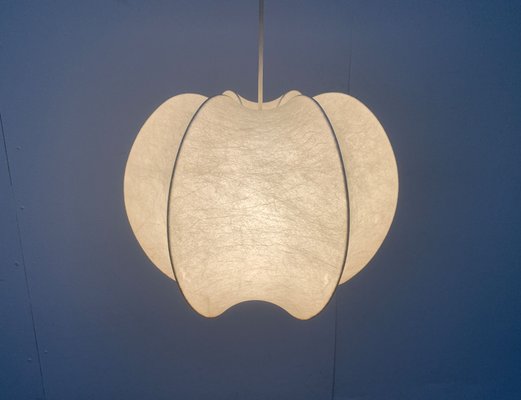 Mid-Century German Cocoon Pendant Lamp from Goldkant Leuchten, 1960s-UAH-1789403