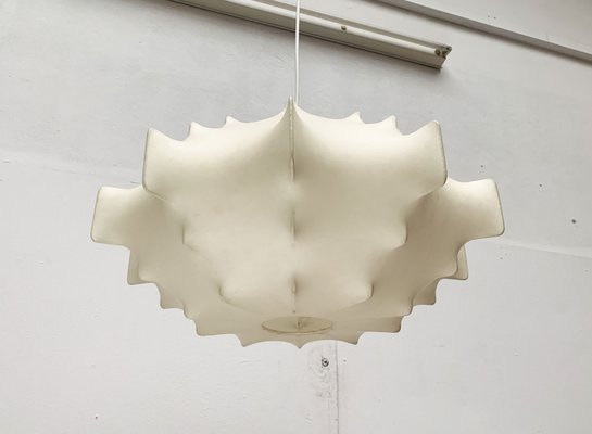 Mid-Century German Cocoon Pendant Lamp from Goldkant Leuchten-UAH-1110989