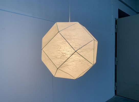 Mid-Century German Cocoon Pendant Lamp from Goldkant Leuchten, Wuppertal-UAH-1078720