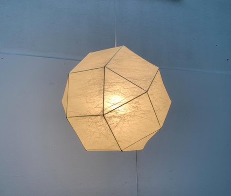 Mid-Century German Cocoon Pendant Lamp from Goldkant Leuchten, Wuppertal-UAH-1078720