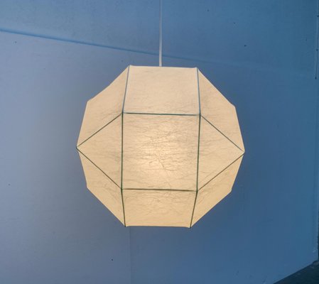 Mid-Century German Cocoon Pendant Lamp from Goldkant Leuchten, Wuppertal-UAH-1078720