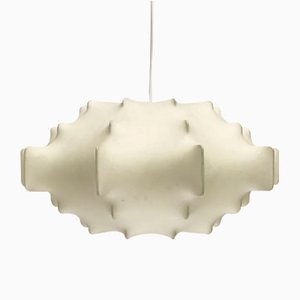 Mid-Century German Cocoon Pendant Lamp from Goldkant Leuchten-UAH-1110989