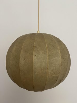 Mid-Century German Cocoon Pendant Light by Friedel Wauer for Goldkant, 1960s-TPE-1743563