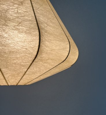 Mid-Century German Cocoon Pendant Light by Friedel Wauer for Goldkant, 1960s-TPE-1743567