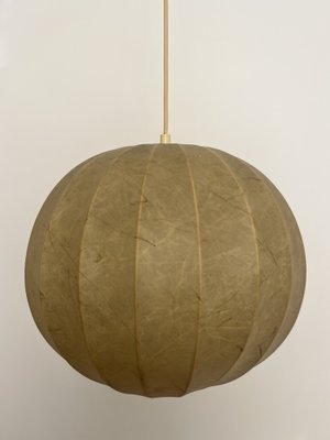 Mid-Century German Cocoon Pendant Light by Friedel Wauer for Goldkant, 1960s-TPE-1743563