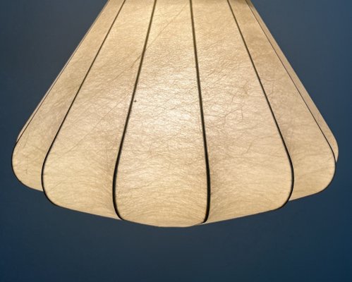 Mid-Century German Cocoon Pendant Light by Friedel Wauer for Goldkant, 1960s-TPE-1743567