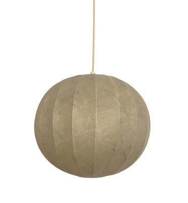 Mid-Century German Cocoon Pendant Light by Friedel Wauer for Goldkant, 1960s-TPE-1743563