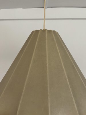 Mid-Century German Cocoon Pendant Light by Friedel Wauer for Goldkant, 1960s-TPE-1743567