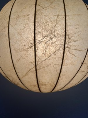 Mid-Century German Cocoon Pendant Light by Friedel Wauer for Goldkant, 1960s-TPE-1743563