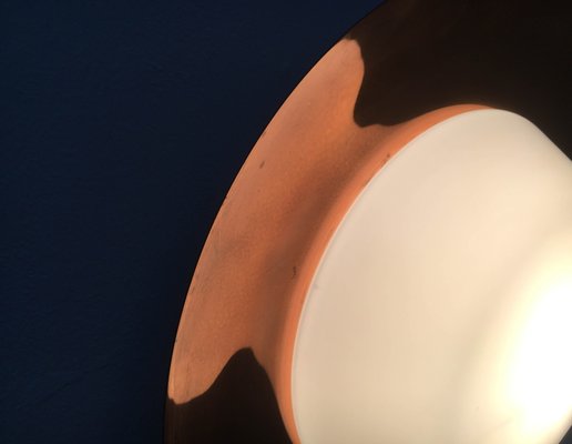 Mid-Century German Copper Ceiling Lamp from BUR, Bünte & Remmler-UAH-846987