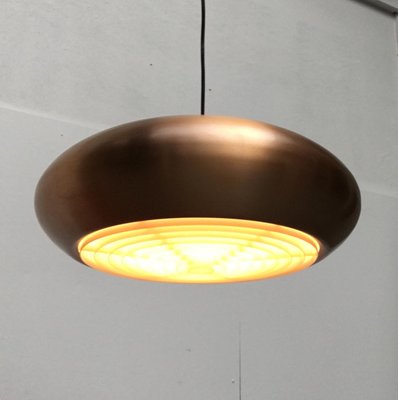 Mid-Century German Copper Pendant Lamp from Goldkant Leuchten-UAH-864961