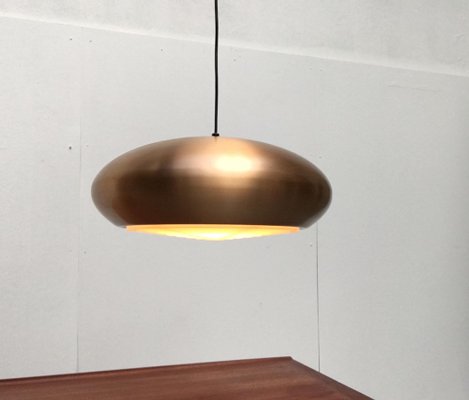 Mid-Century German Copper Pendant Lamp from Goldkant Leuchten-UAH-864961