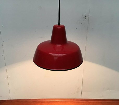 Mid-Century German Enamel Pendant Lamp from Kaiser Idell / Kaiser Leuchten, 1960s-UAH-1811744