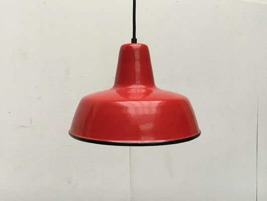 Mid-Century German Enamel Pendant Lamp from Kaiser Idell / Kaiser Leuchten, 1960s-UAH-1811744