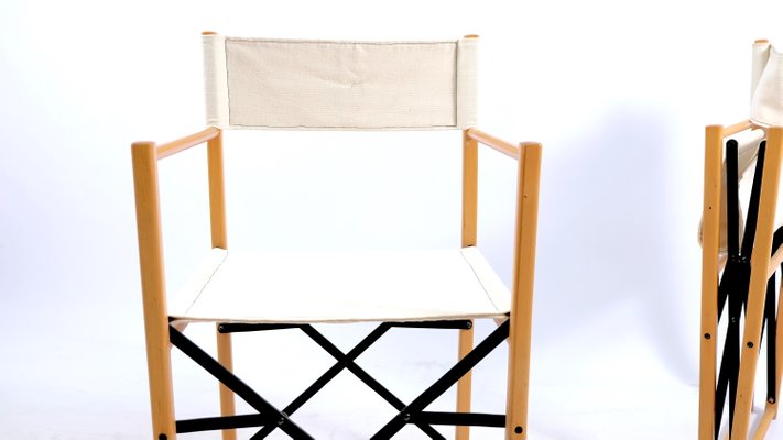 Mid-Century German Folding Chairs, Set of 4-CIP-568927