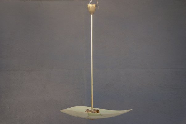 Mid-Century German Glass Pendant Lamp-DUM-958765