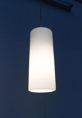 Mid-Century German Glass Pendant Lamps from Limburg, Set of 3-UAH-859790