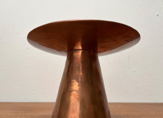 Mid-Century German Handmade Copper Candleholder from AWD, 1960s-UAH-1796013