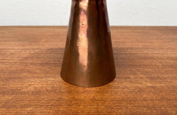 Mid-Century German Handmade Copper Candleholder from AWD, 1960s-UAH-1796013