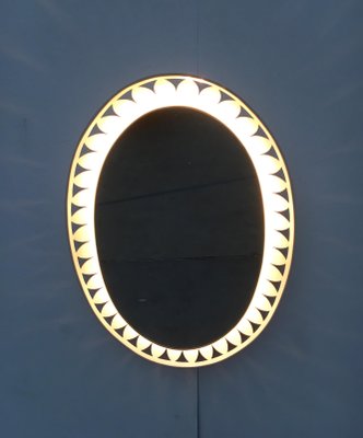 Mid-Century German Illuminated Mirror by Ernest Igl for Hillebrand Lighting-UAH-859796