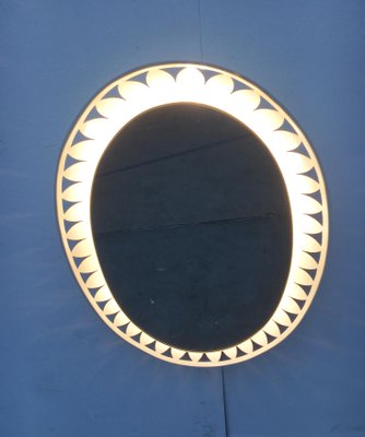 Mid-Century German Illuminated Mirror by Ernest Igl for Hillebrand Lighting-UAH-859796