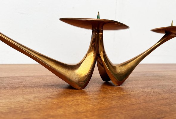 Mid-Century German Metal Candleholder by Klaus Ullrich for Faber & Schumacher, 1950s-UAH-1796034