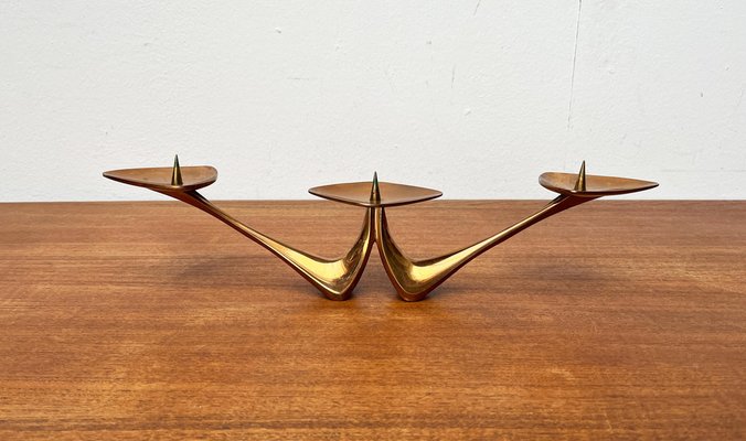 Mid-Century German Metal Candleholder by Klaus Ullrich for Faber & Schumacher, 1950s-UAH-1796034