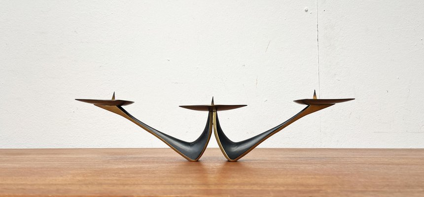 Mid-Century German Metal Candleholder by Klaus Ullrich for Faber & Schumacher, 1950s-UAH-1796037