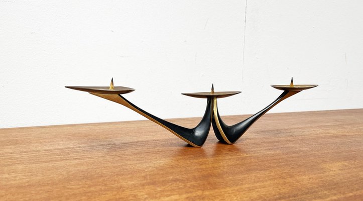 Mid-Century German Metal Candleholder by Klaus Ullrich for Faber & Schumacher, 1950s-UAH-1796037