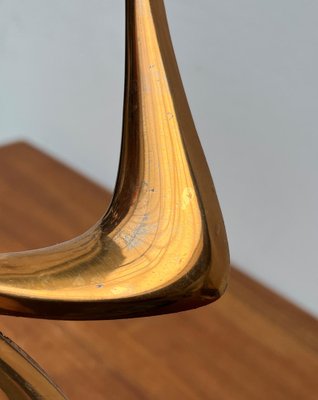 Mid-Century German Metal Candleholder by Klaus Ullrich for Faber & Schumacher, 1950s-UAH-1796034