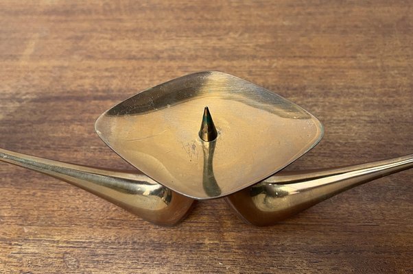 Mid-Century German Metal Candleholder by Klaus Ullrich for Faber & Schumacher, 1950s-UAH-1796034