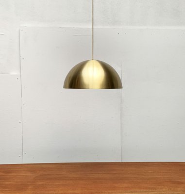 Mid-Century German Minimalist Brass Dome Pendant from Beisl, 1960s-UAH-1449724