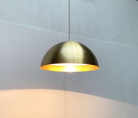 Mid-Century German Minimalist Brass Dome Pendant from Beisl, 1960s-UAH-1449724