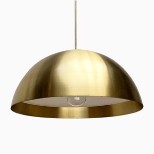 Mid-Century German Minimalist Brass Dome Pendant from Beisl, 1960s-UAH-1449724