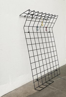 Mid-Century German Minimalist String Coat Rack, 1960s-UAH-1814661