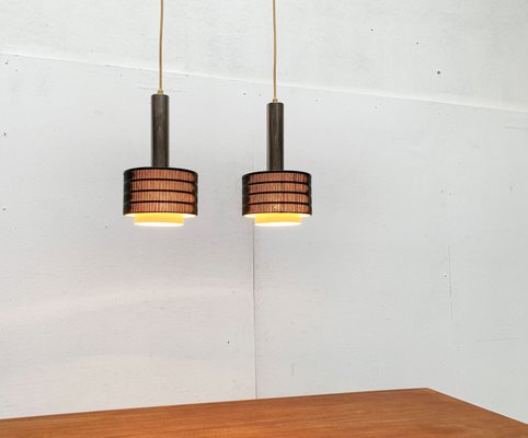 Mid-Century German Minimalist Twin Pendant by Bünte & Remmler, 1960s-UAH-1285670