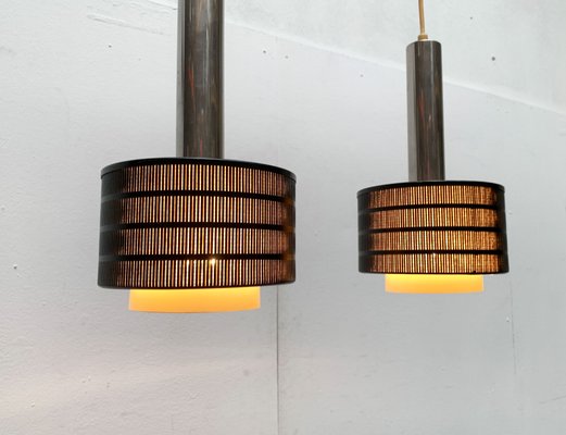 Mid-Century German Minimalist Twin Pendant by Bünte & Remmler, 1960s-UAH-1285670