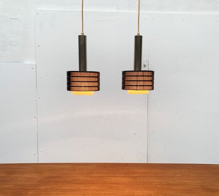 Mid-Century German Minimalist Twin Pendant by Bünte & Remmler, 1960s-UAH-1285670