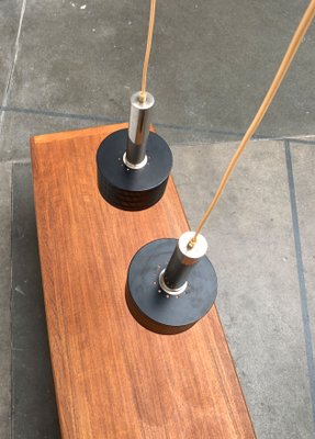 Mid-Century German Minimalist Twin Pendant by Bünte & Remmler, 1960s-UAH-1285670