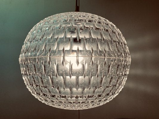 Mid-Century German Origami Diamond Ceiling Lamp by Aloys Gangkofner for Erco-PYR-840830