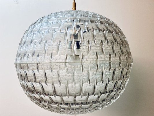 Mid-Century German Origami Diamond Ceiling Lamp by Aloys Gangkofner for Erco-PYR-840830