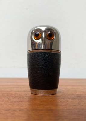 Mid-Century German Owl Style Metal Shot Glasses, 1960s, Set of 5-UAH-1297556