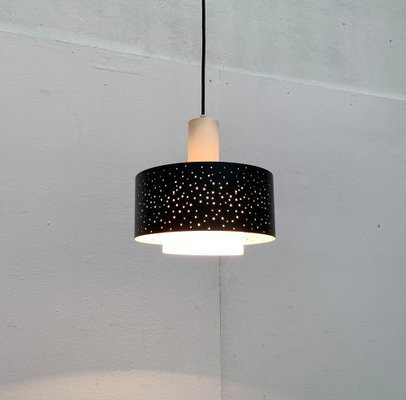 Mid-Century German Perforated Metal Pendant by Ernest Igl for Hillebrand Leuchten, 1960s-UAH-1339362