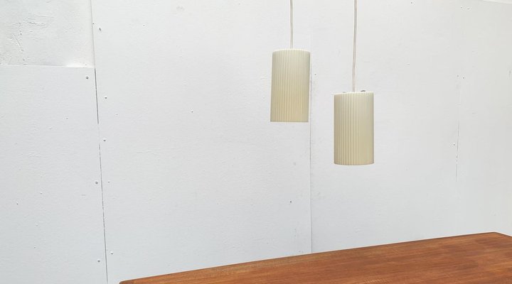 Mid-Century German Plastic Pendant Lamp from Erco-UAH-899961