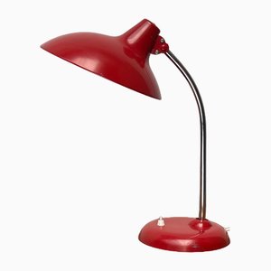 Mid-Century German Red 6786 Table Lamp by Christian Dell for Kaiser Idell, 1960s-UAH-1734433