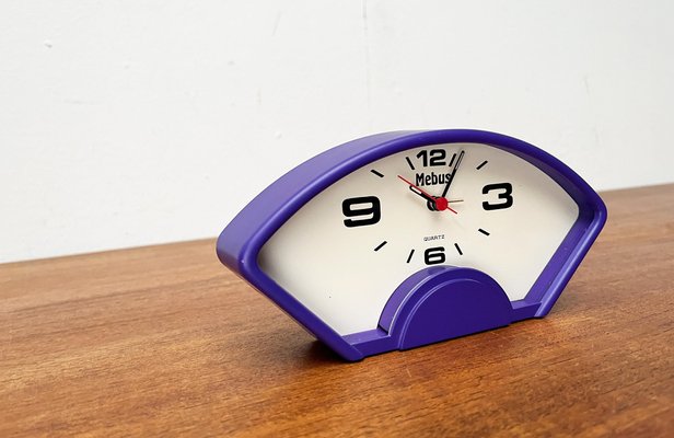 Mid-Century German Space Age Alarm Clock from Mebus, 1960s-UAH-1796693