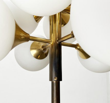 Mid-Century German Space Age Brass Floor Lamp from Kaiser Leuchten, 1960s-UAH-1797634