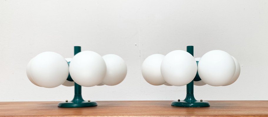 Mid-Century German Space Age Ceiling Lamp from Kaiser Leuchten, 1960s, Set of 2-UAH-1449711