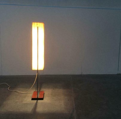 Mid-Century German Space Age Fiberglass Floor Lamp from Hustadt Leuchten, 1960s-UAH-1725495